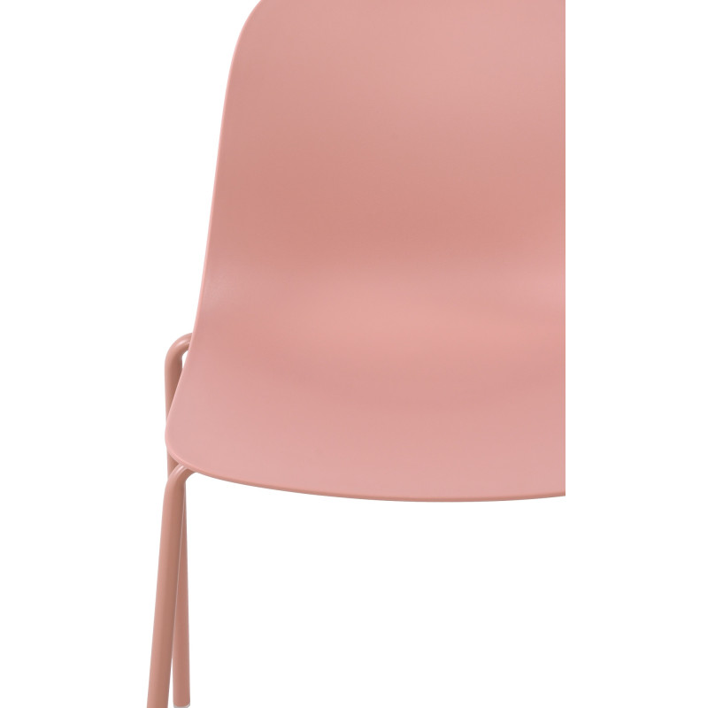 Chaise Hardin, rose