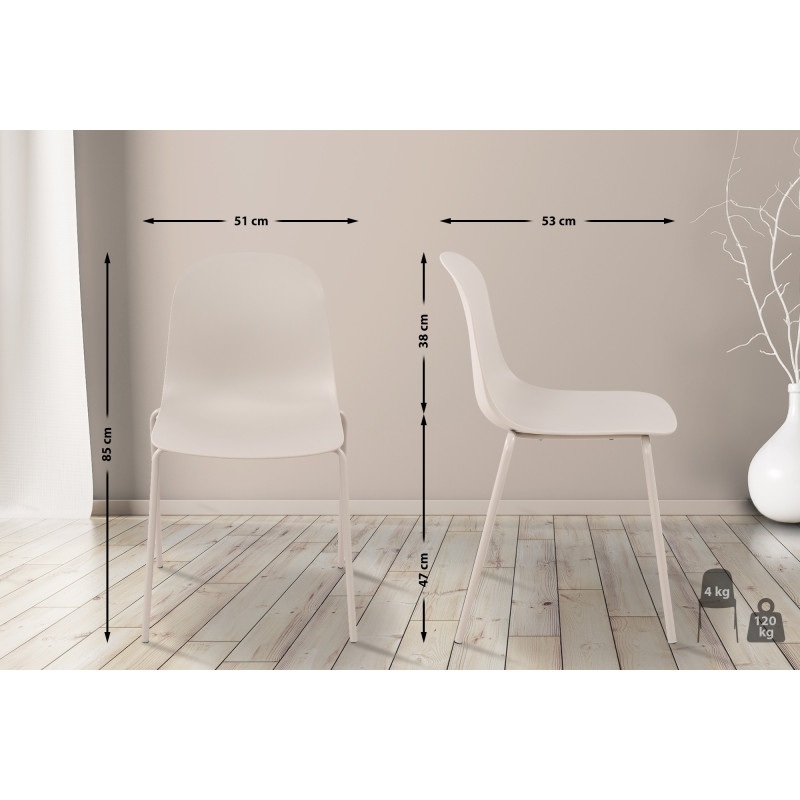 Fauteuil Hardin, gris clair