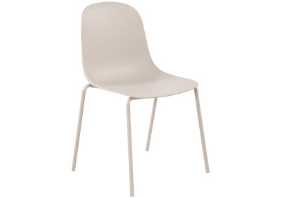 Chaise Hardin gris clair