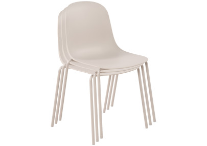 Fauteuil Hardin, gris clair
