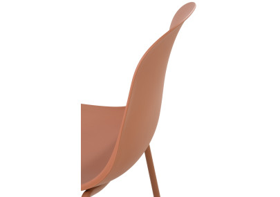 Chaise Hardin, terre cuite