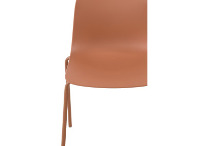 Chaise Hardin, terre cuite