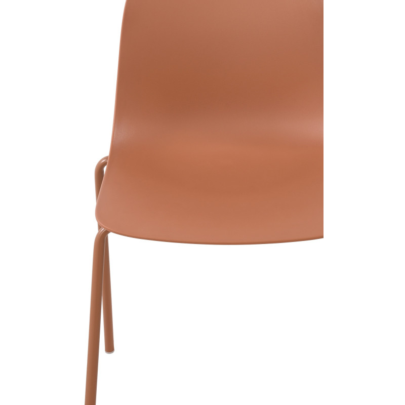 Chaise Hardin, terre cuite