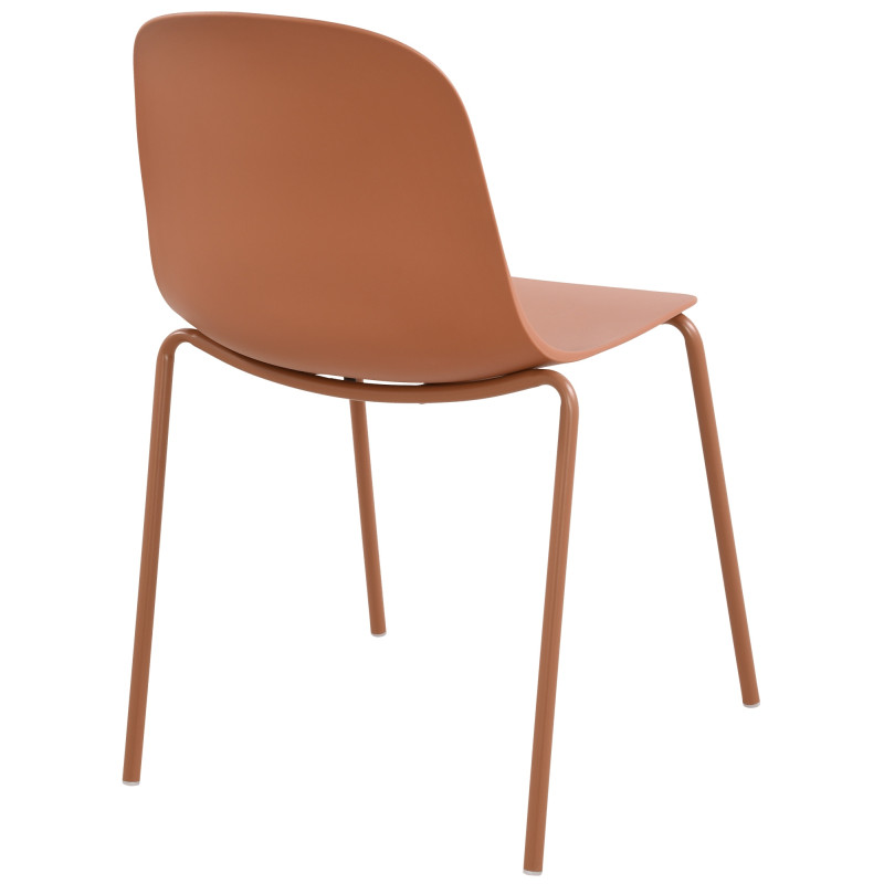 Chaise Hardin, terre cuite