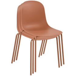 Chaise Hardin, terre cuite