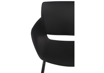 Chaise Alpena, noire