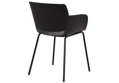 Chaise Alpena, noire