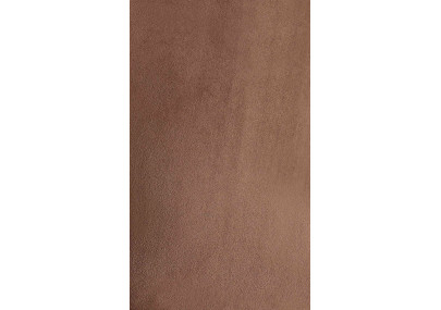 Chaise de salle à manger Lewes, velours, marron