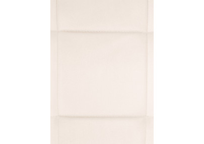 Ensemble de 2 chaises de salle à manger Vermont en velours crème