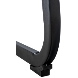 Ensemble de 2 chaises de salle à manger Vermont en velours crème