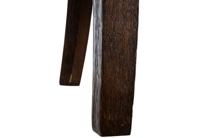 Ensemble de 2 chaises de salle à manger Zadar, tissu gris foncé antique