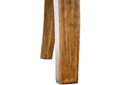 Ensemble de 2 chaises de salle à manger Zadar, tissu crème clair antique