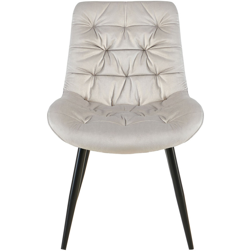 Ensemble de 2 chaises de salle à manger Rossford grises