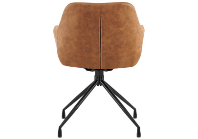 Chaise de salle à manger vintage Welby, marron clair