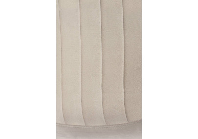 Ensemble de 4 chaises de salle à manger Baxter en velours gris