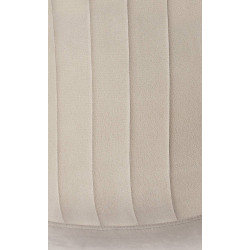 Ensemble de 4 chaises de salle à manger Baxter en velours gris