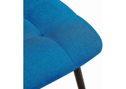 Ensemble de 2 chaises de salle à manger Tilde, tissu bleu clair