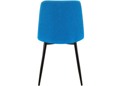 Ensemble de 2 chaises de salle à manger Tilde, tissu bleu clair