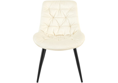 Ensemble de 2 chaises de salle à manger Rossford, couleur crème