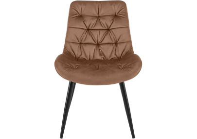 Ensemble de 2 chaises de salle à manger Rossford, marron