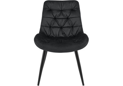 Ensemble de 2 chaises de salle à manger Rossford, noires