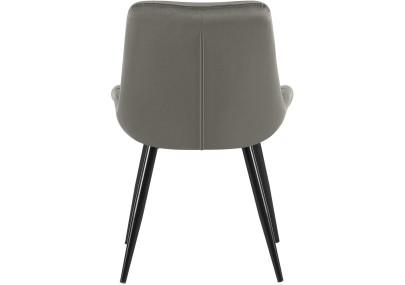 Ensemble de 2 chaises de salle à manger Rossford, anthracite