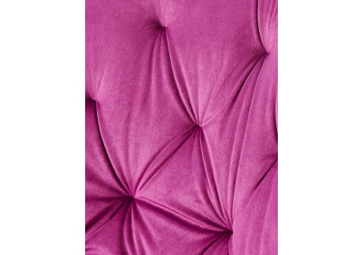 Ensemble de 2 chaises de salle à manger Wallace en velours violet