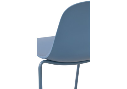 Ensemble de 2 chaises Hardin, bleues