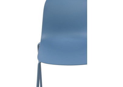Ensemble de 2 chaises Hardin, bleues