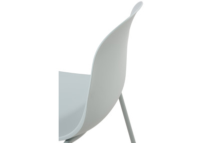 Ensemble de 2 chaises Hardin turquoise