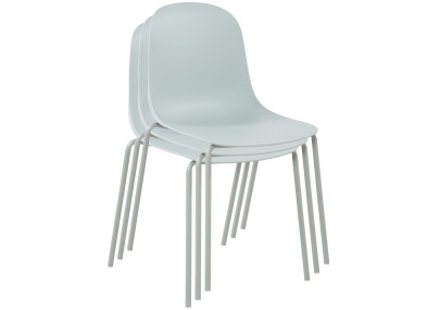 Ensemble de 2 chaises Hardin turquoise