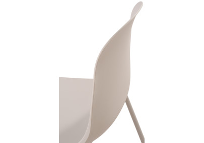 Ensemble de 2 chaises Hardin gris clair