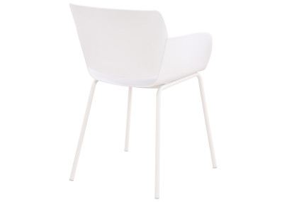 Ensemble de 2 chaises Alpena, blanches
