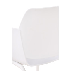 Ensemble de 2 chaises Alpena, blanches