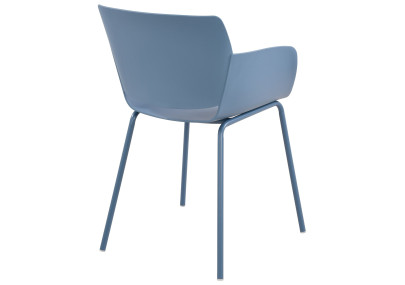 Ensemble de 2 chaises Alpena, bleues