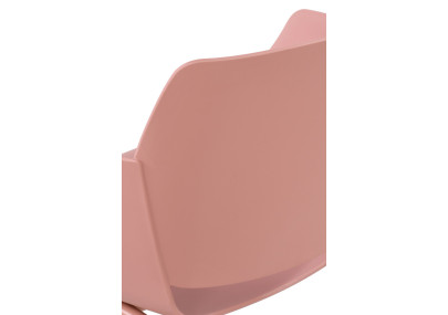 Lot de 2 chaises Alpena, roses