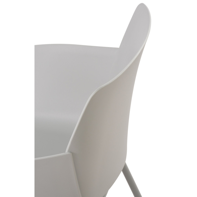 Ensemble de 2 chaises Alpena, gris clair