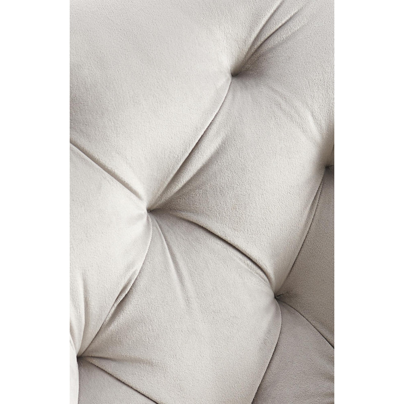 Ensemble de 2 chaises de salle à manger Antigo en velours gris