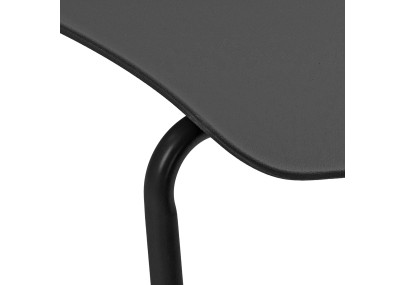 Ensemble de 2 chaises Houma, noires