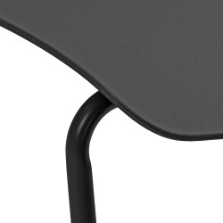 Conjunto de 2 sillas Houma, negras