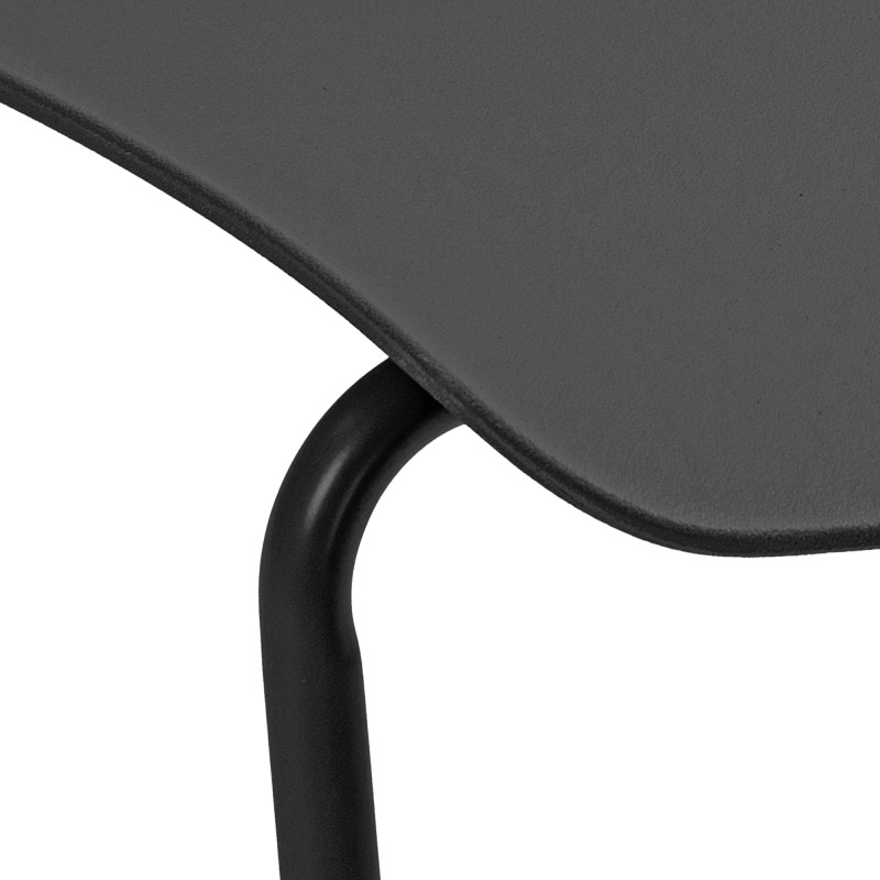 Conjunto de 2 sillas Houma, negras