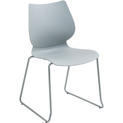 Conjunto de 2 cadeiras Houma, cinzentas