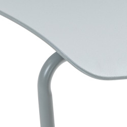 Ensemble de 2 chaises Houma, grises