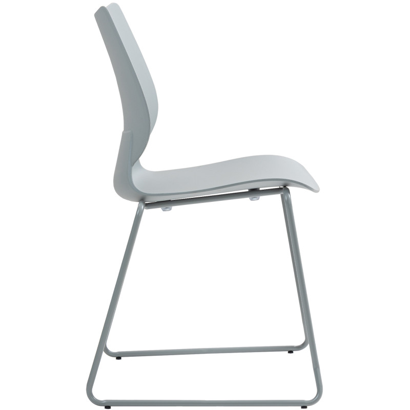 Ensemble de 2 chaises Houma, grises