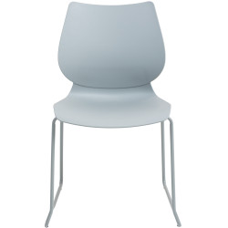 Ensemble de 2 chaises Houma, grises