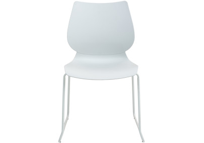 Ensemble de 2 chaises Houma, blanches