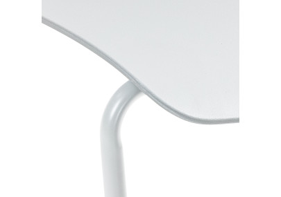 Ensemble de 2 chaises Houma, blanches