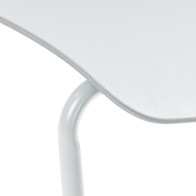 Insieme di 2 sedie Houma, bianche