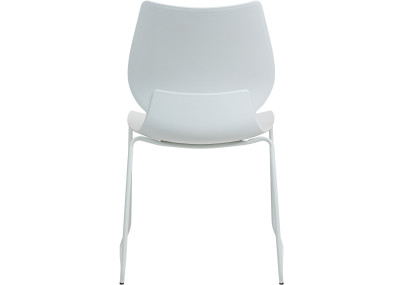 Ensemble de 2 chaises Houma, blanches