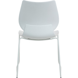 Insieme di 2 sedie Houma, bianche